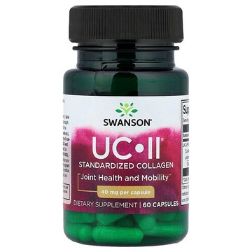 Swanson Vitamins, UC-II® 標準化膠原蛋白，60 粒膠囊