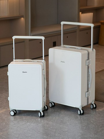 寬拉桿行李箱新款鋁框旅行箱密碼箱多功能拉桿箱大容量靜音萬向輪