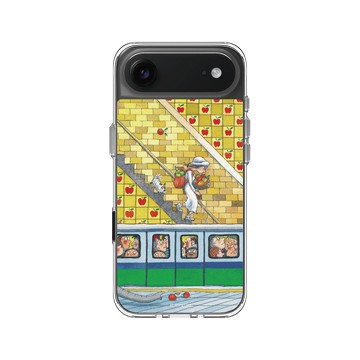 iPhone Air Clear Case（相機按鈕） 透明 - 幾米 Jimmy Liao - 地下鐵-蘋果列車