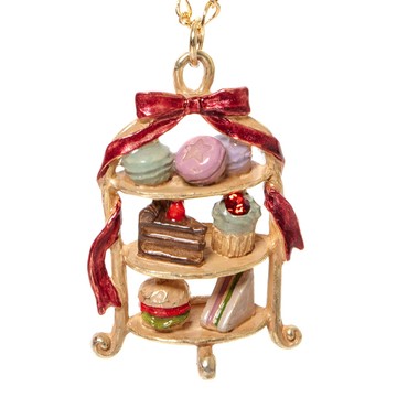 【Palnart Poc 官方正品】NE477 下午茶 項鍊 アフタヌーンティー Afternoon Tea