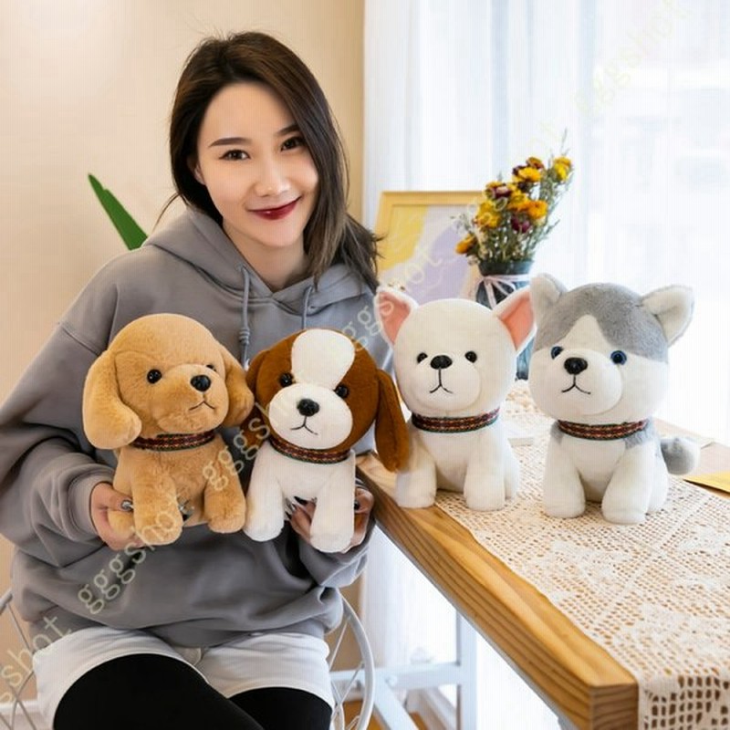 子供のおもちゃ 友達へのプレゼント イヌ ぬいぐるみ 小さい 可愛い ふわふわ 柔らかい 心地よい 肌触り やわらかい 毛並み 部屋飾り 子供部屋 インテリア 通販 Lineポイント最大get Lineショッピング
