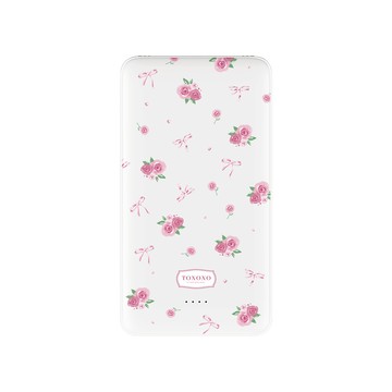 【TOXOXO】質感設計｜玫瑰物語：雙線快充10000mAh行動電源