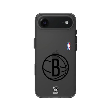 iPhone Air Clear (相機按鈕) 酷墨灰 - NBA - B&W-布魯克林籃網 Brooklyn Nets B&W - Light