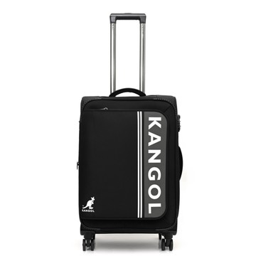 ~雪黛屋~KANGOL 28吋行李箱輕量商務箱加大容量P360度靜音萬向雙飛機旋轉K#006