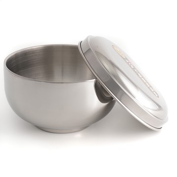 王樣 【一品川流】OSAMA 316不鏽鋼隔熱碗-附蓋-16cm-2入組