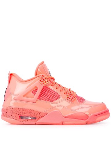 Jordan - Air Jordan 4 Retro NRG hot punch - women - Patent Leather/Rubber/Polyester/Polyester - 8 - Pink