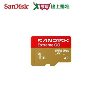SANDISK Extreme GO microSD 1TB 記憶卡【愛買】