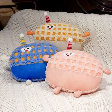 【臺灣出貨】可愛暖手抱枕插手冬季暖手捂午休小枕頭插手捂午睡枕保暖娃娃學生 JDYP