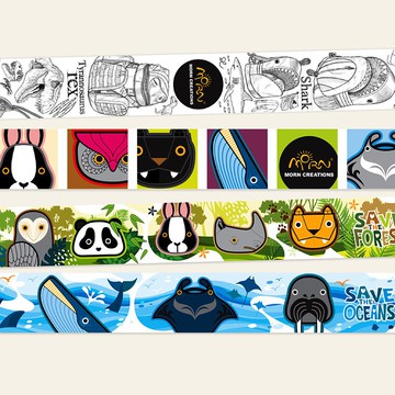 Morn Creations周邊設計紙膠帶