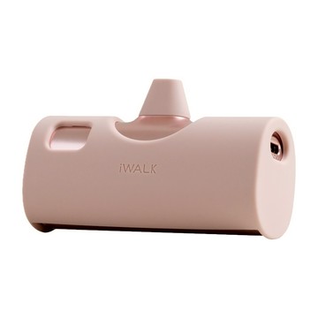 iWALK TWINS 雙頭直插式行動電源 輸出20W 4900mAh大容量  玫瑰金