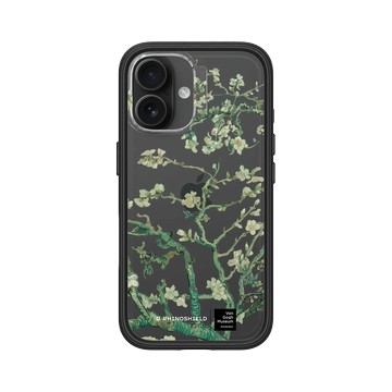 iPhone 16 Mod NX 黑 - Van Gogh Museum - Amandier en fleurs - Transparent