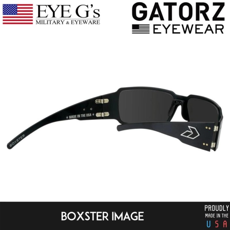 Gatorz Boxster Tactical Hand Crafted Military Sunglasses - Made in The USA