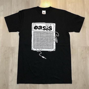 Oasis綠洲樂隊大衛鮑伊周邊短袖T恤hiphop嘻哈街頭美式復古半截袖