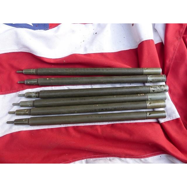 レビュー高評価の商品 米軍放出品 USED テントポール 6本セット 188x | LINEブランド テント・タープ