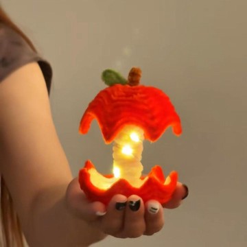 【小悅居】蘋果燈手工diy扭扭棒發光擺件創意禮物送閨蜜朋友編制可愛迷你網紅同款、熱門單品 人氣好物