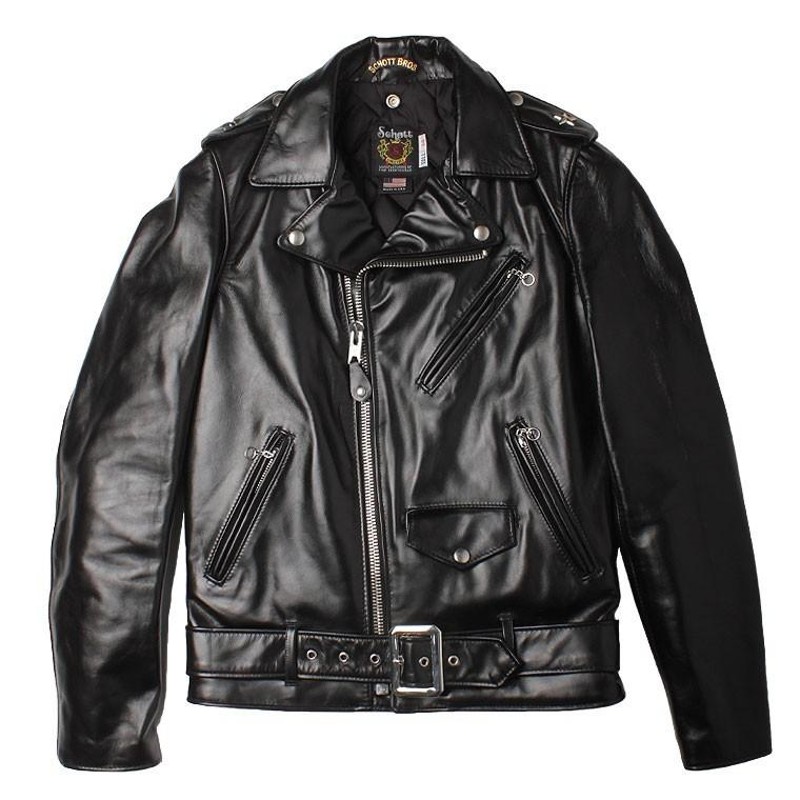 Schott ショット 馬革 ワンスター ダブルライダース Schott N.Y.C 【ポイント10倍】Schott ショット 馬革 ワンスター