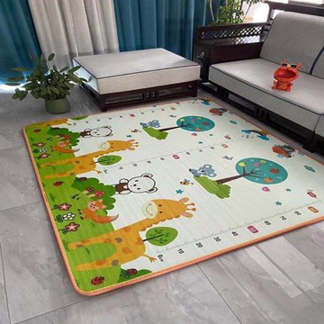 嬰兒童環保折疊地墊爬行墊野餐墊寶寶泡沫客廳整體爬爬墊家用大號