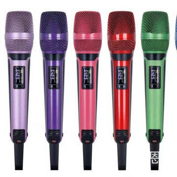 HU-9000 帶LCD屏無線話筒U段帶接收器舞臺專業家用ktv 直播麥克風【Snowbelle優選】