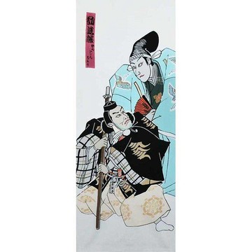 日本職人手工注染手拭巾-歌舞伎十八番・勸進帳