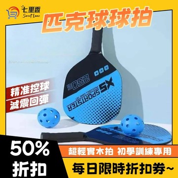匹克球拍 匹克球 Pickleball 匹克球球拍 匹克球拍組 匹克球拍套 皮克球 室外球 4球+2拍 贈收納袋