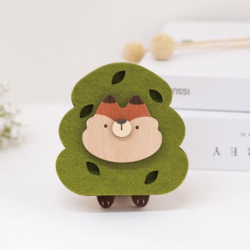 【好好吸杯墊-狐狸】磁吸收納 / 生活小物