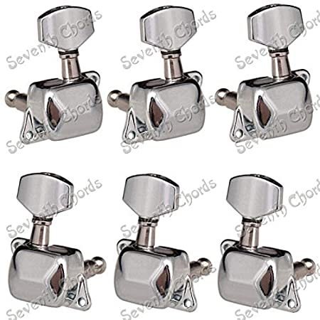 Guitar Parts Pcs Semiclosed Guitar Tuning Pegs Keys Tuners Machine for Ac