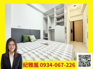 【嵐心成家】美裝潢高投報套房｜現有租客｜兩間可選｜台中市梧棲區自強一街