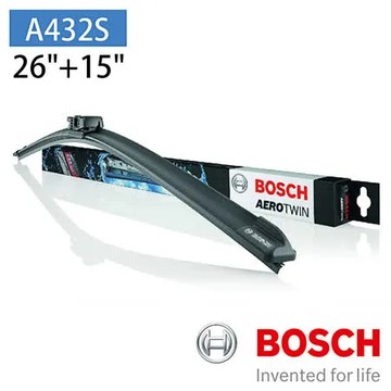 【BOSCH 博世】 AERO TWIN A432S 汽車專用軟骨雨刷