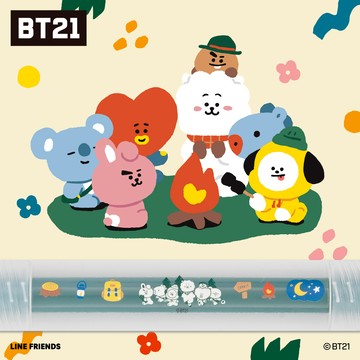 宇宙明星BT21 THE GREEN PLANET款 吸吸管