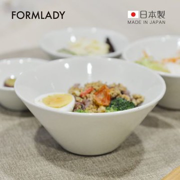 日本FORMLADY 小泉誠 ambai日製陶瓷親子碗-L