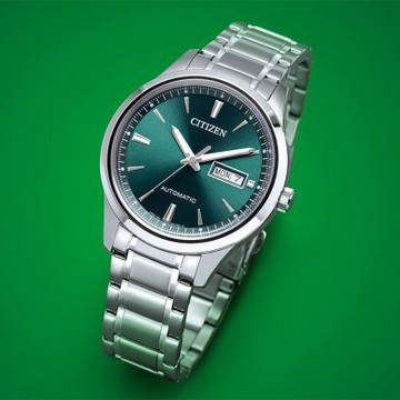 CITIZEN 星辰 限量 復古時尚大三針機械錶 七夕浪漫購 送禮首選-40mm NY4058-79X