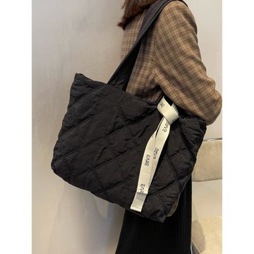 復古時尚大容量托特包2025新款百搭手提包秋冬通勤單肩手拎包包女