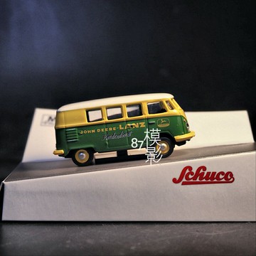 1/87 舒克 大眾 巴士  SCHUCO  VW T1  John Deere Lanz