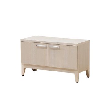 唯熙傢俱-白辰鋼刷白2.7尺座式鞋櫃