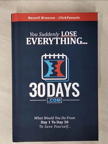 【書寶二手書T8／勵志_KPX】30 Days Book