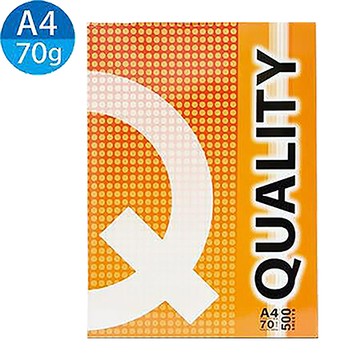 QUALITY多功能影印紙/桔包/A4/70g/500張/5包/箱