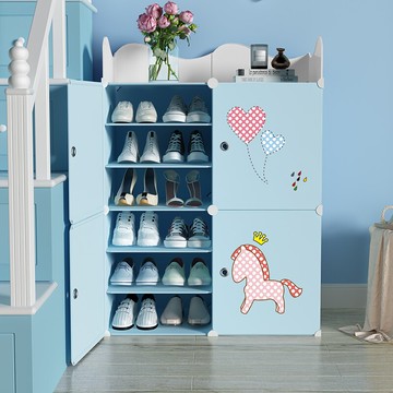 鞋柜家用門口2021爆款簡約現代家用宿舍經濟型室內好看防塵小鞋架