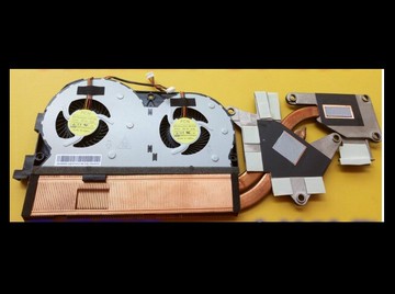 適用 聯想Y50-70AS Y50-70AM Y50 -50筆記本風扇 散熱器片 銅管