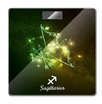 預購【美家家電】美家家電 12星座LED電子體重機A5星座體重計 - 摩羯座生日快樂