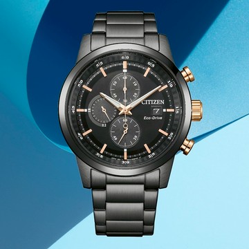 CITIZEN_星辰 Chronograph 時尚光動能計時腕錶CA0746-85E