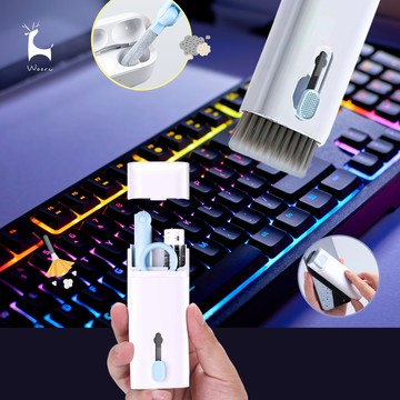 七合一 鍵盤耳機清潔組 3c多功能清潔套裝 螢幕 手機 airpods 筆電 清潔 除塵 耳機清潔筆