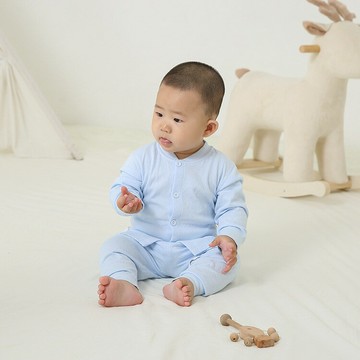 嬰兒秋衣套裝批發男女寶寶純棉打底衣兒童長袖秋衣秋褲分體兩件套(鑫弘-萌寶童裝)可開發票