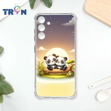 TRON 三星 A34 可愛萌熊貓 四角防摔 軟殼 手機殼