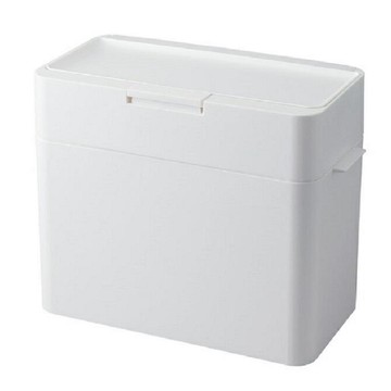 Seals 多功能小型防臭按壓式垃圾桶 9.5L - 二色 黑色