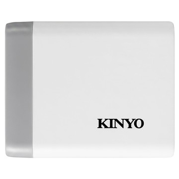 Kinyo 雙USB + Type-C 充電器 55 x 45 x 27mm 60g  白色  1個