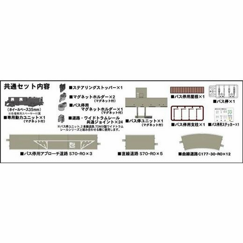 バスコレ走行システム基本セットB3 西工96MCワンステップバス・西日本