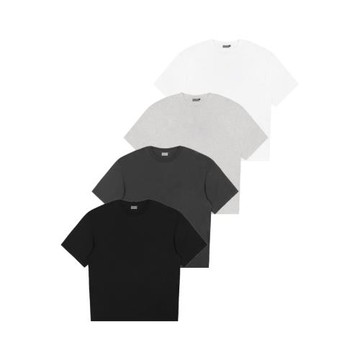 【KONOOT】25SS(短寬立體剪裁) BoxyFit版型 微落肩*280G冰感短袖