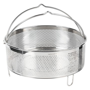 Bella Cuisine 不鏽鋼多功能蒸籠濾網  1個  直徑23mm x 高11.5mm