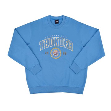 NBA 斑駁印花 大學TEE 長袖上衣 雷霆隊