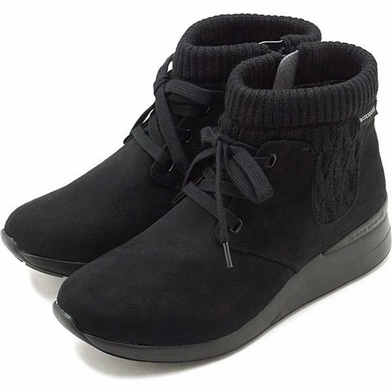 ルコック スポルティフ Le Coq Sportif レディース リュール 防水 ウィンターブーツ レインシューズ ショート丈 靴 ブラックニット Ql3mjdbb Fw19q4 通販 Lineポイント最大0 5 Get Lineショッピング